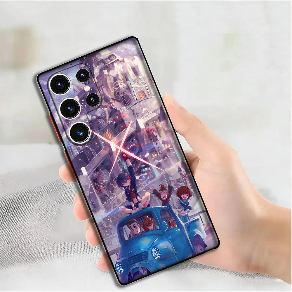 

Anime R-Ryuko M-Matoi Silicone Case For Samsung S25,24,23,22,21,20 Plus Ultra 5G Lite Shockproof Cover Samsung S26ULTRA