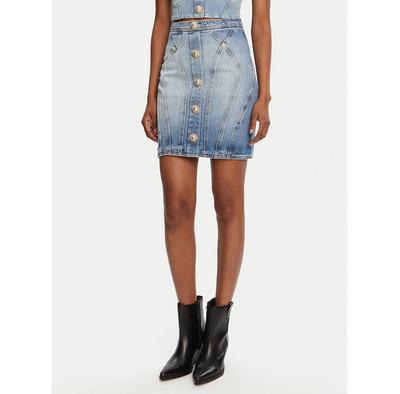 Balmain Denim Skirt DF1LBA22DE53