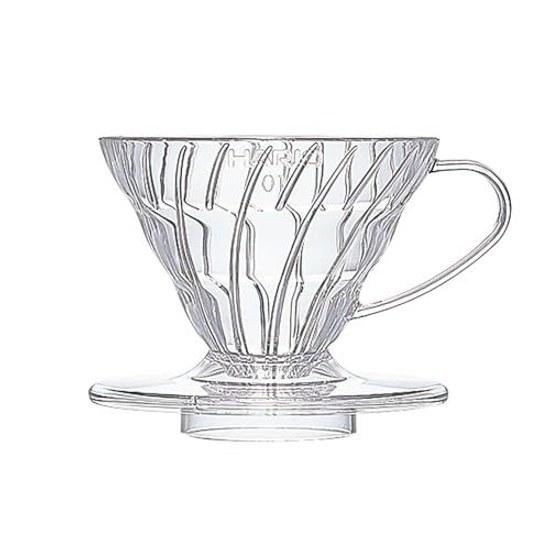 HARIO V60 Transparent Dripper 01 Clear 1-2 Cups Coffee Hand Drip Made Japan VDR-01-T