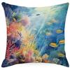 Colorful Marine Life Shell Pillowcase Summer Holiday Beach Hotel Decorative Cushion Cover