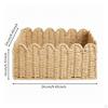 Openuncovered Rope Storage Basket | Sturdy Reinforced Frame, SpaceSaving Boxy Layout, with