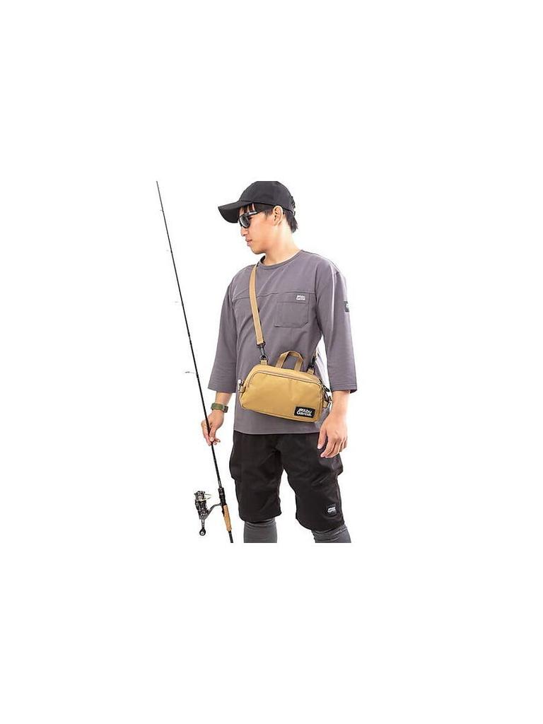 AbuGarcia Waist Beige 2-Way Bag,