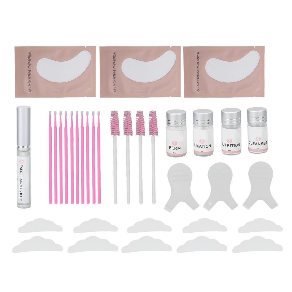 Eyebrow Lamination Kit Semipermanent Safe Moderate 6 To 8 Weeks Long Lasting Eyelash Lift Kit for