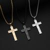 2026 Irish Knot Cross Pendant Simple Trendy Men's and Women's Cross Necklace Ornament