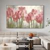 Minimalist Pink Tulip Flowers Canvas Painting Nordic Posters Prints Artwork Wall Art Pictures For Living Room Bedroom Home Decor