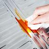 Kitchen Gas Stove Deflector Insulation Grease Film Oil Block Splash Hot Bake Plate Deflector Aluminum Plate Foil Paper
