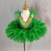 Sequin Ballet Tutu Modern Princess Dress Fashion Performance Clothes  Children