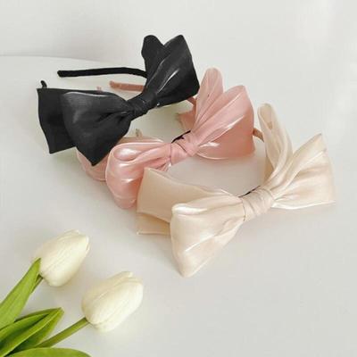 Damen Feminäres Satinband Haar Kopfband