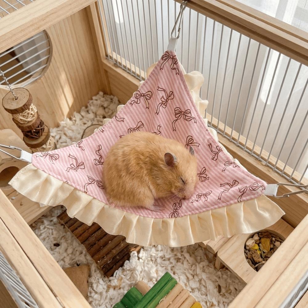 Metal Small Pet Hammock Breathable Guinea Pig Hanging PET Hammock  For Squirrel