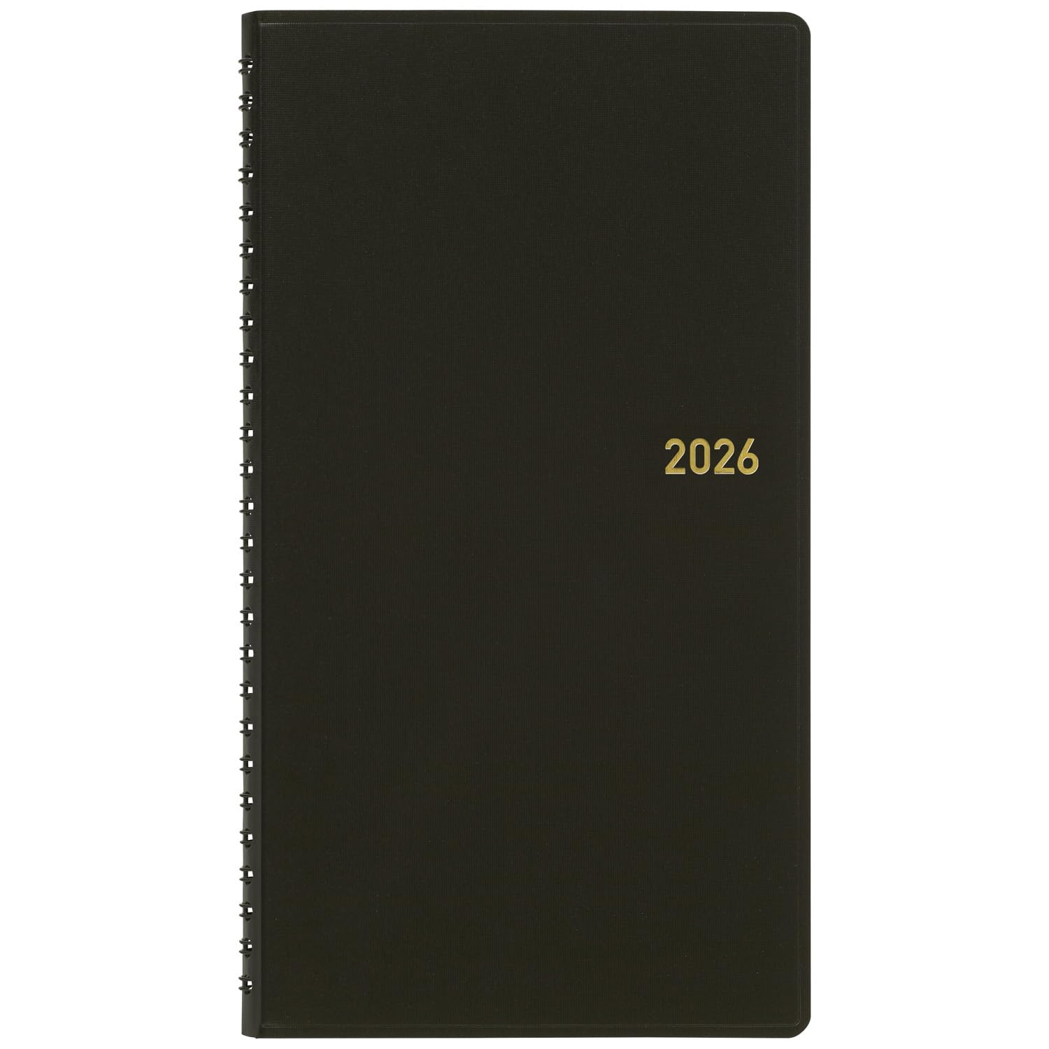 

Maruman 2026 Medium Starts January 2026 Planner, Weekly, Vertical, Size, 2/3 Black, 582-26, чёрный
