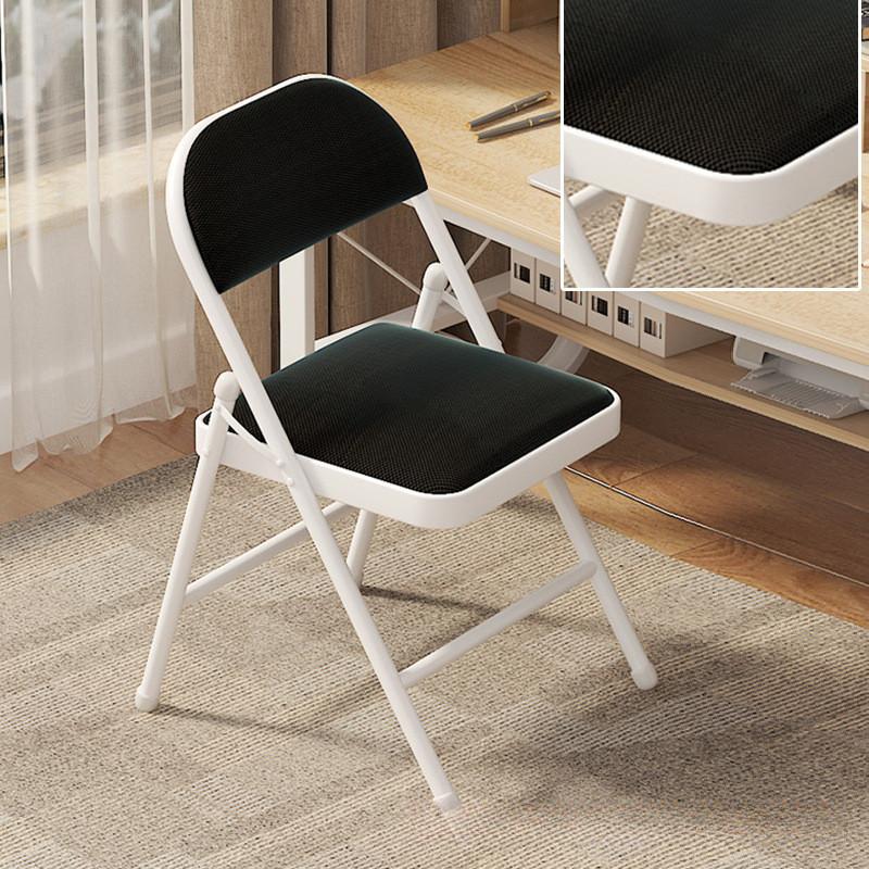 Outdoor Portable Foldable Chair Simple And Multifunctional Leisure Stool Office Training Chair With Backrest