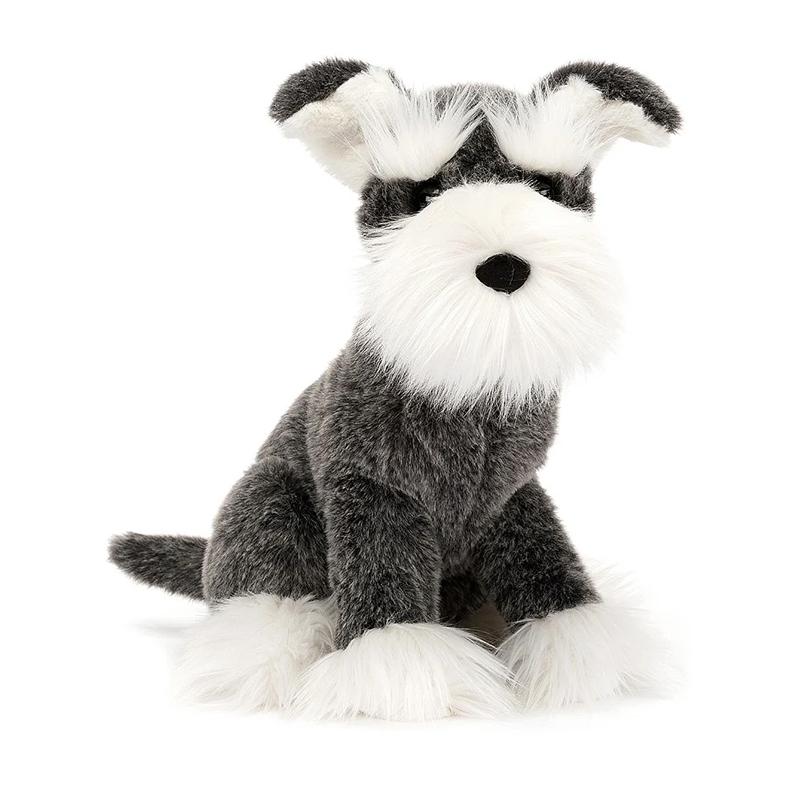 

JELLYCAT Dog Series Animal Lawrence Schnauzer Doll Plush Figure Sitting height 26cm high Box Not Included