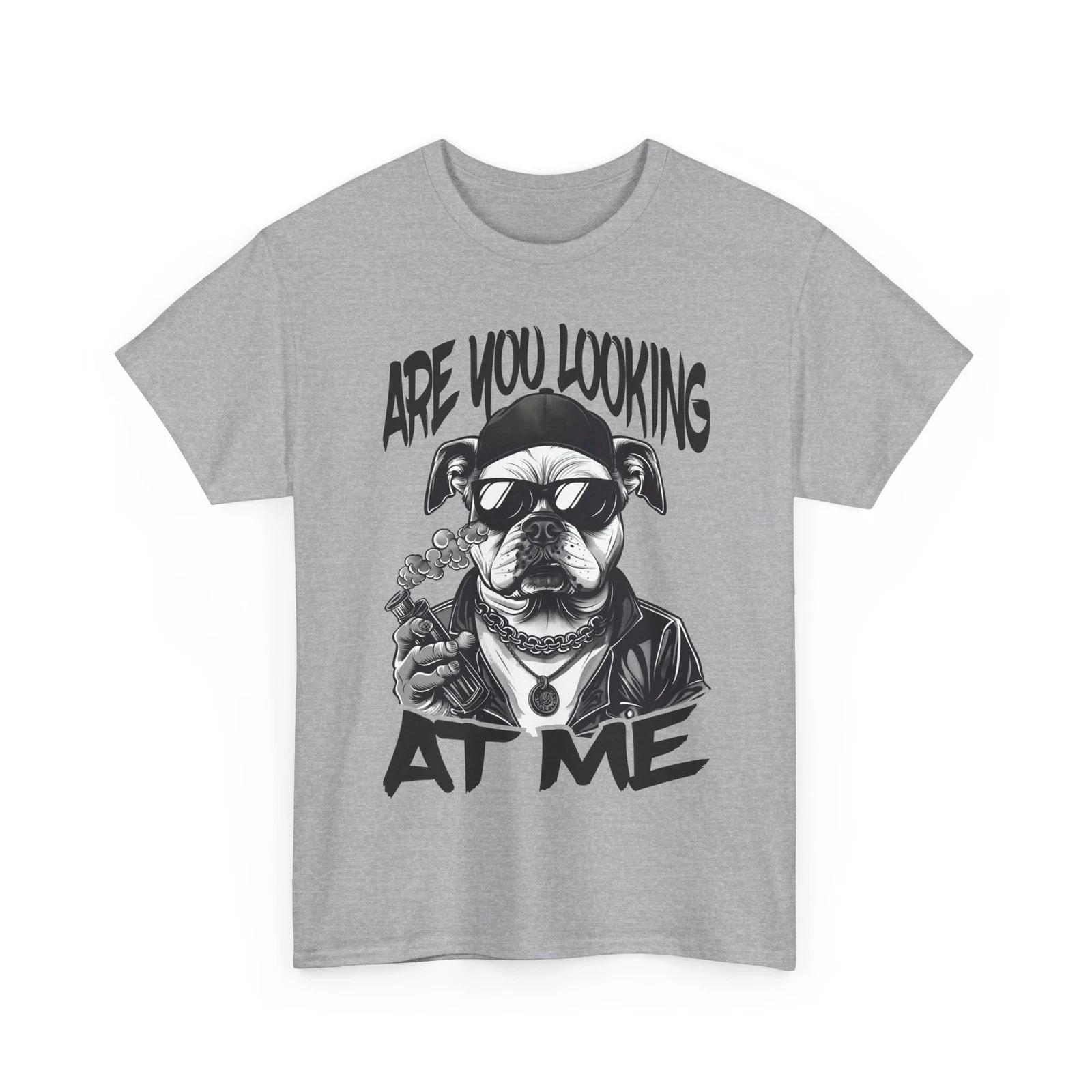 Are You Looking At Me Dog T-Shirt – Funny Puppy Lover Tee for Pet Parents 4XL