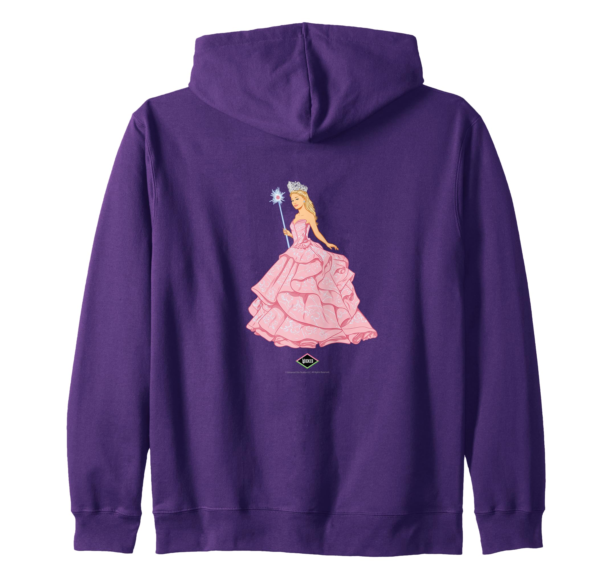 

WICKED GLINDA ANIME STYLE zip hoodie