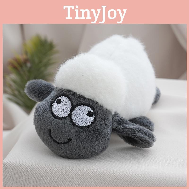 Plush Little Lamb Toy Keychain With Pp Cotton Filling For Kids Gift