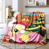 Fluttershy In Christmas Cheer Multi Purpose Customizable Blanket Customize Your Name Ultra Soft For Sofa Couch Office Bed Picnics All Season Use