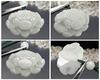 [Stone Street] Rare Jadeite Lotus Flower Carving Pendant with Green Cord Necklace