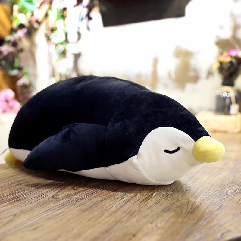 

Simulation penguin plush toy doll marine animal throw pillow aquarium souvenir wedding throw thickened 45cm