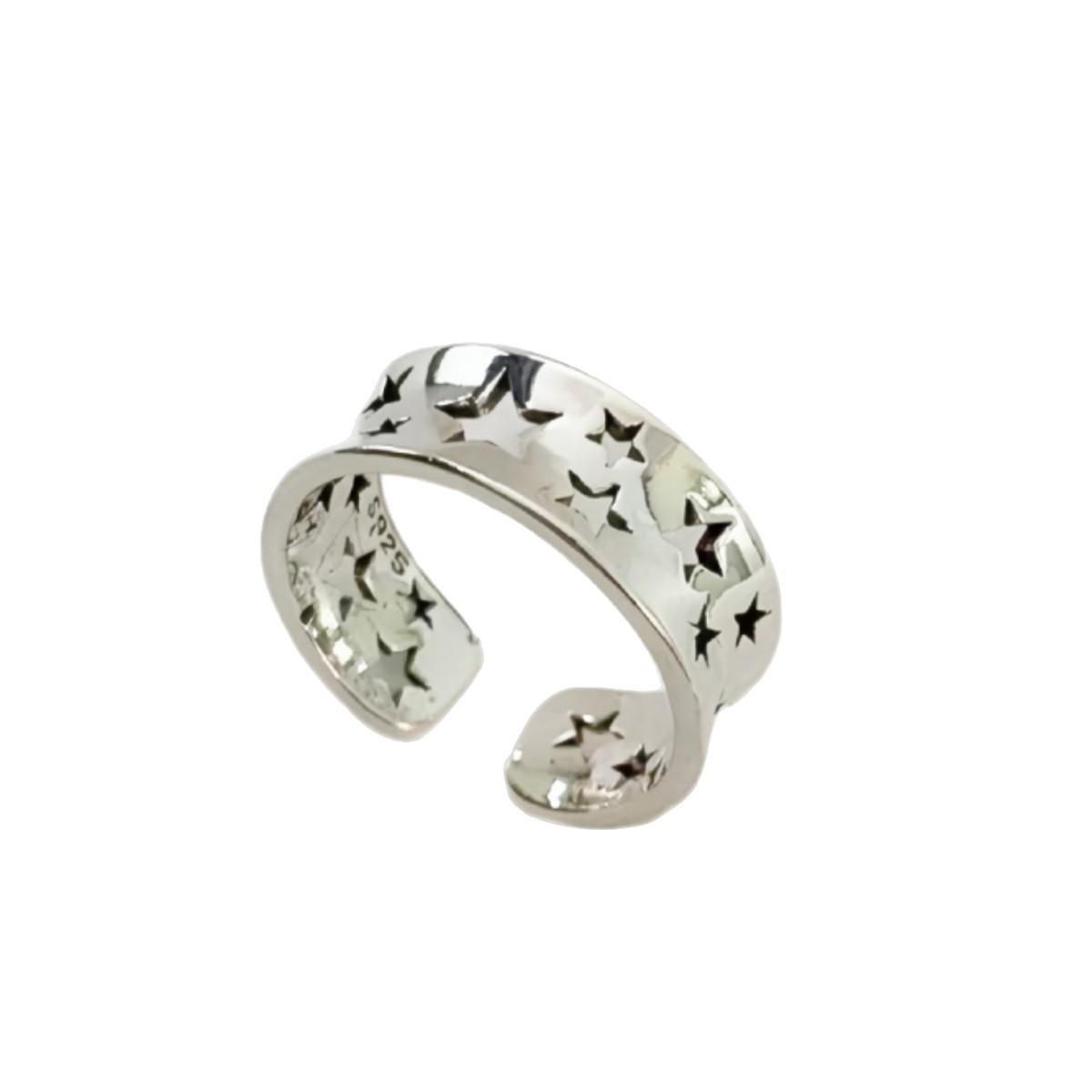 Korean Retro Star Ring: Chic, Versatile Women s Jewelry with Modern Design