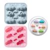 3D Clouds Shaped Silicone Flexible Food Grade Mould Clay Resin Ceramics Candy Fondant Candy Chocolate Soap Mould