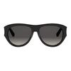 Dior Letter Logo Design Irregular Frame Sunglasses Unisex Sunglasses Black DIORGLOW-A1F-10A157