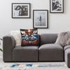 cartoon Rocket Punch Mazinger Z Pillow Case  Print Pillow Cover Vintage Cushion Cover For Sofa Home Decoration