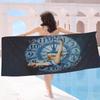 Singer Laufeys Bewitched Beach Towel Colorful Bath Towels for Girl Microfiber Quick Dry Custom Sand Free Beach Yoga Spa Gym Pool