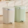 Pedal Waste Can for Effortlessly Refuse Handling, Step Trash Can for Busy Homemakers and Professional Garbage Bin