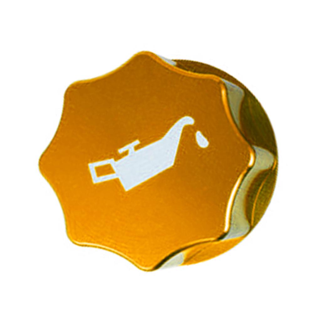 Universal Aluminum Car Engine Oil Caps Corrosions ResistantEngine Oil Filler Caps Easy To Install Stylish Fuels Covers