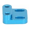 RC Car Steering Gear Seat Blue Aluminum Alloy Steering Gear Seat for Tamiya M05 1 10 RC Car