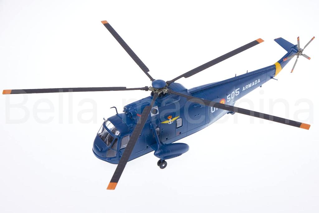 Spanish Army Helicopter Model Finished Product Agusta Sea King 1/72 SH-3D AS-61 [Used]