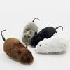 1pc Funny Plush Mouse Running Rat Toy for Cats Dogs Pets Kids Random Color Cat Birthday Gift