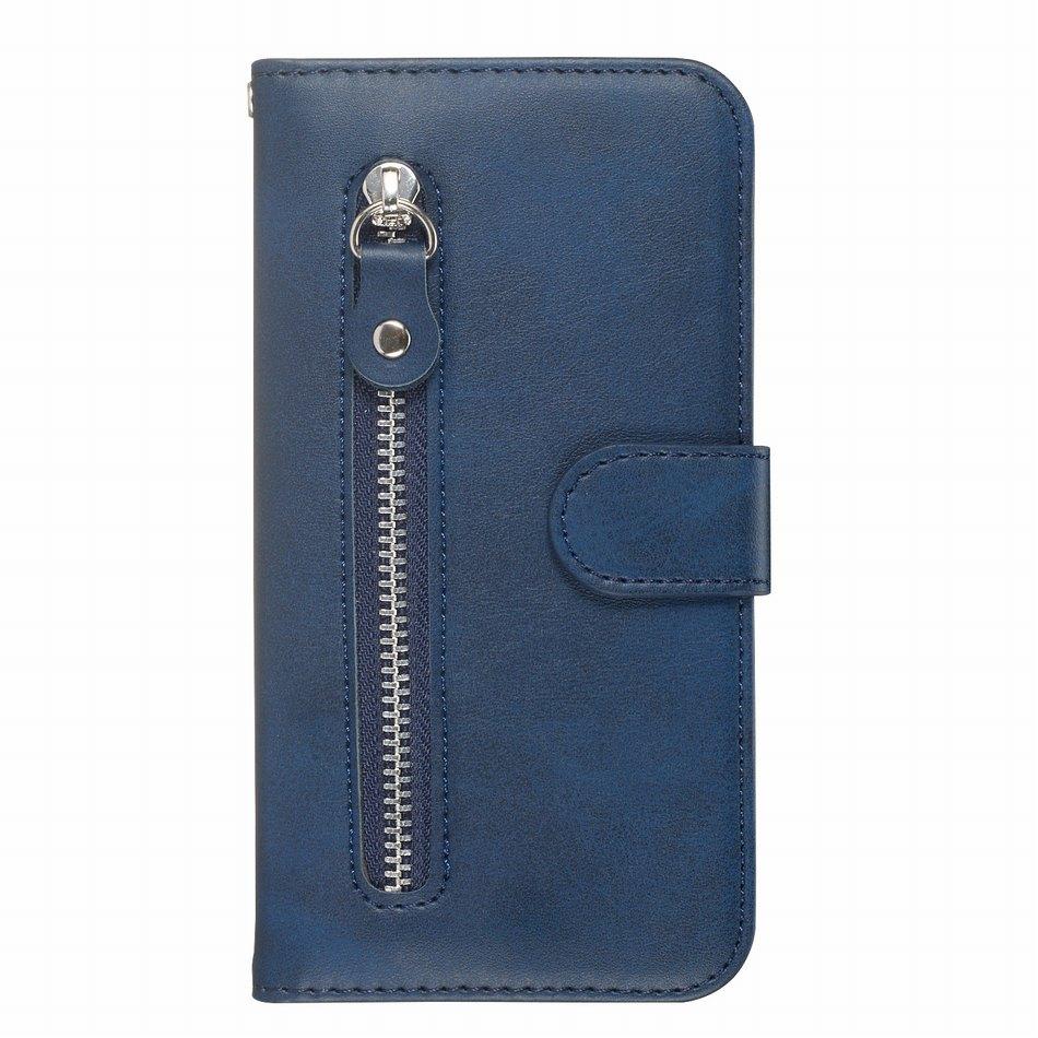 Business Zipper Wallet Case For Samsung Galaxy A02 M02 A02S A12 A22 A32 A42 A52 A72 A82 4G 5G S20 Plus S21 Fe Note 20 Ultra D27H