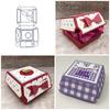 Metal Cutting Dies Hamburger Box Die Cuts Templates Molds Embossing Stencils for Album Scrapbooking Paper Decoration