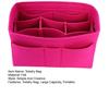 Toiletry Bag Organizer Multi-Pocket Inner Lining of Bag Protects Bag from Scratches And Stains