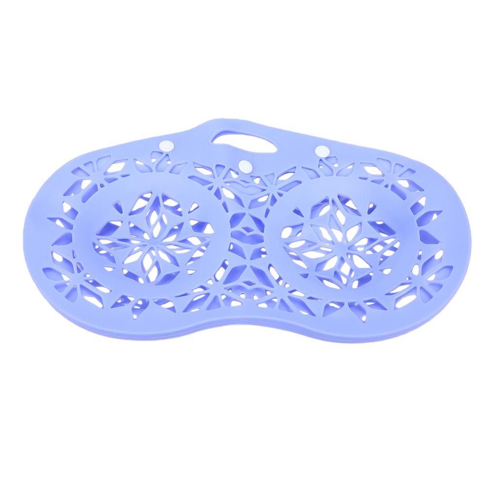 Silicone Bra Washing Bag Mesh Bra Underwear Laundry Lingerie Bag Delicates Garment Protector Purple