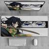 HD Print XXL Gaming Keyboard Pads Demon Slayer Mouse Pad Rug Comic Desk Mat Cartoon Mousepad Pc Accessories Anime Protect Mats