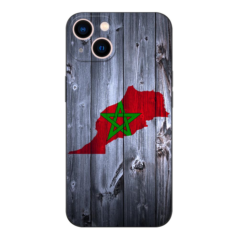 Black Tpu Case For Honor 8a Prime 8s 9 10X Lite 9A 9C 9X Premium Pro 9S Case Cover Moroccan Morocco Flag