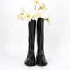 3.5CM British Style Fashion Cowhide Knight Boots 2025 Autumn and Winter New Round Head Thick Heel But Knee High Boots