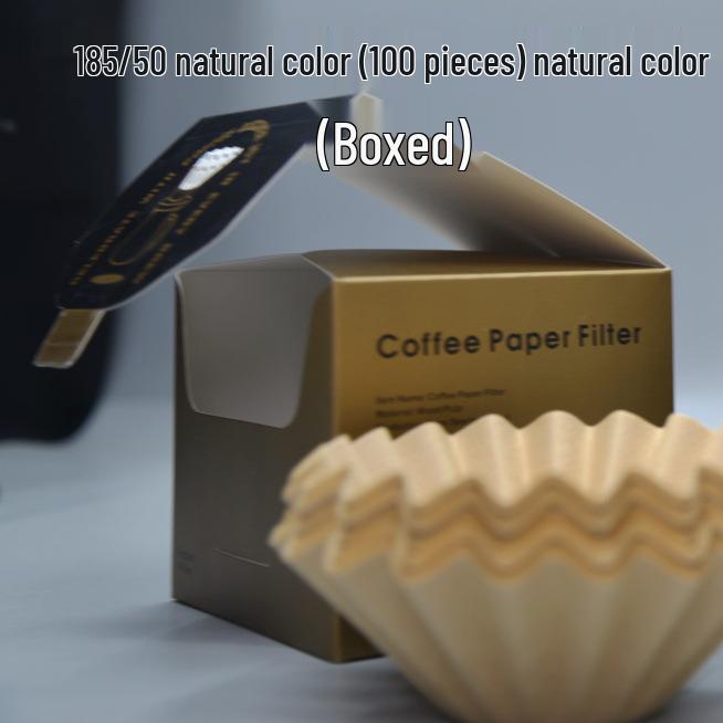 Bowl-Shaped Drip Coffee Filter for Hand-Pour American Coffee Maker