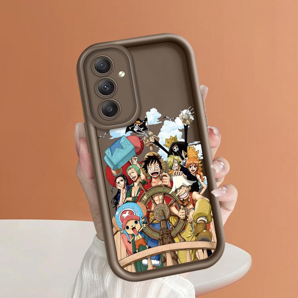 Soft Silicone Square Ladder Printing Pattern Phone Casing Full Cover Camera Shockproof Protection Rubber Case for Samsung
