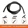 1/2/3/4M Windshield Wiper Washer Nozzle Hose with Connector Kit T Y Straight Pipe Windscreen Spray Jet Water Hose Fluid Tube