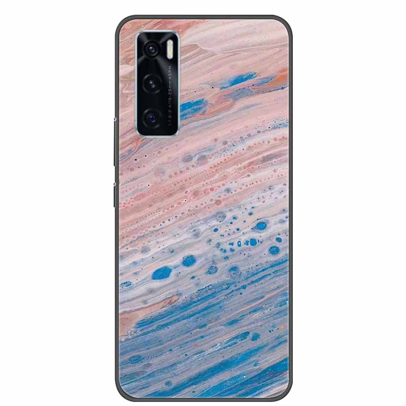 For Vivo V20 SE Case Marble Silicone Soft TPU Bumper Cover Coque For Vivo V20 SE Back Cover Cases for VivoV20 SE V20SE V 20 SE