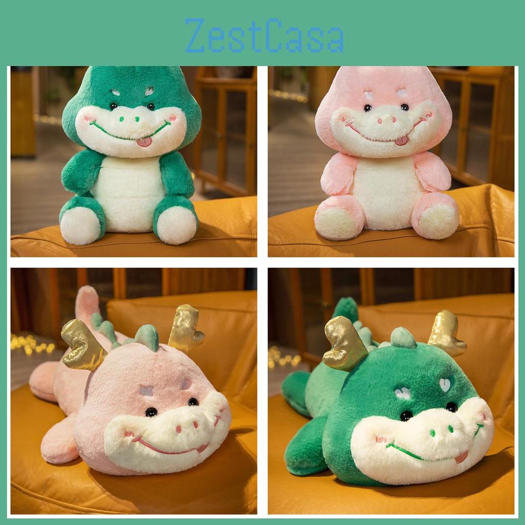 Niedliches Glücksdrachen-Plüschtier Weiche und hautfreundliche Drachenpuppe für Glück und Drachenjahr-Dekoration Großhandel autorisiert