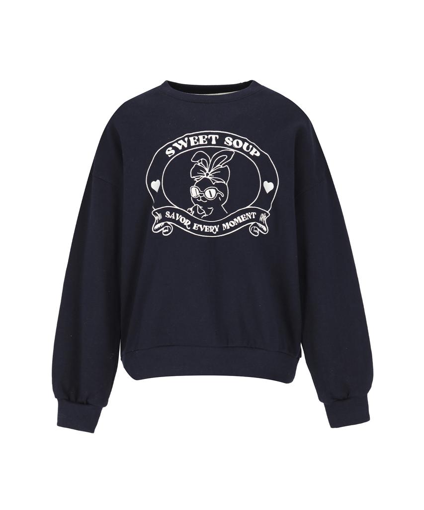 SWEET SOUP Signature Character Sweatshirt (Wb2Ltf2)