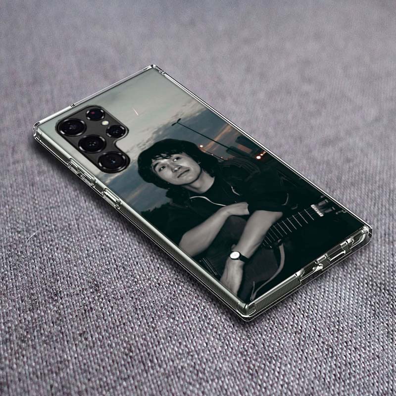 Viktor Tsoi Phone Case For Samsung Galaxy S24 S23 S21 S20 FE S22 S26 Ultra S25 Edge S10 Plus Cover Clear TPU Capa Shell Coque Sh