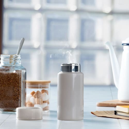 Atlas Airlist ARSS-200GG, 220ml Water Bottle, Insulated, Cold & Hot, Stainless Steel, Ultra-Lightweight, Slim, Small, Mini Bottle, Sports Drink Compat