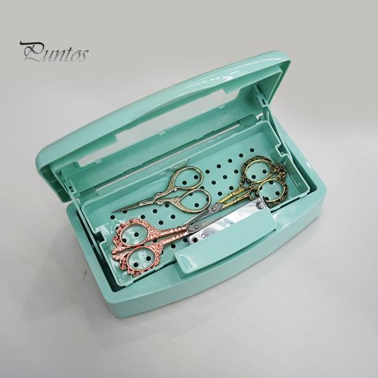 Nail Tool Sterilization Box Filter Transparent Cover Versatile Sturdy Long Lifespan Sterilization Case for Clean Safe Manicures