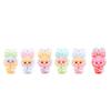 6pcs Cute Style Plush Travel Bunny Desktop Car Decoration Batch