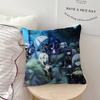 The Eminence In Shadow Cover With Short Plush Print For Living Room Sofa Decoration Cushion Cover Pillow Covers